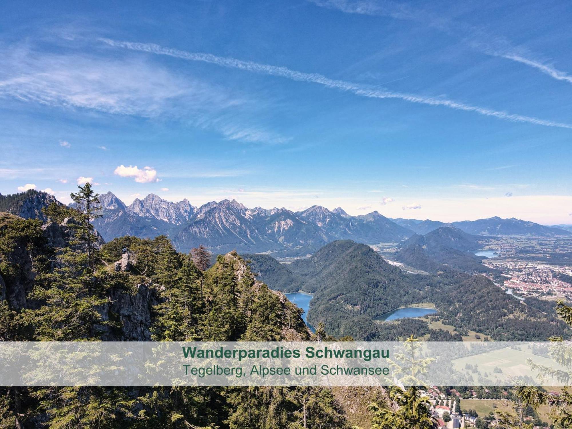 Chalet - Ferienwohnungen - Biohof Stoeger - Panoramasuedbalkon - Grandiose Aussicht Auf See, Berge Und Schloss Neuschwanstein Rieden Dış mekan fotoğraf