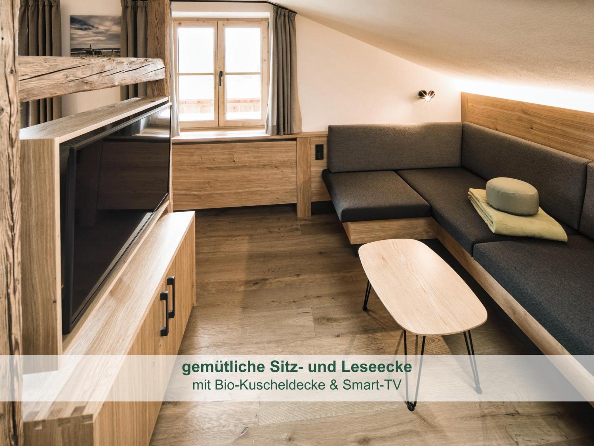 Chalet - Ferienwohnungen - Biohof Stoeger - Panoramasuedbalkon - Grandiose Aussicht Auf See, Berge Und Schloss Neuschwanstein Rieden Dış mekan fotoğraf